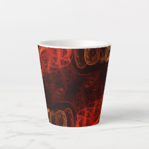 Metamorphosis Abstract Art Latte Mug