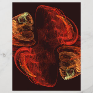 Metamorphosis Abstract Art Letterhead