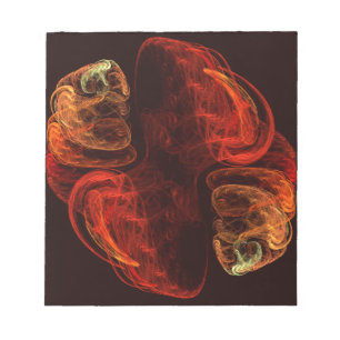 Metamorphosis Abstract Art Notepad