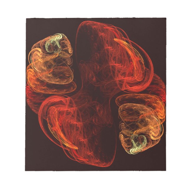 Metamorphosis Abstract Art Notepad (Front)