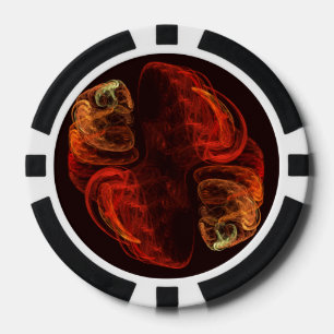 Metamorphosis Abstract Art Poker Chips