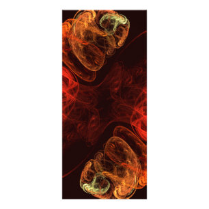 Metamorphosis Abstract Art Rack Card