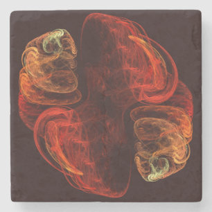 Metamorphosis Abstract Art Stone Coaster