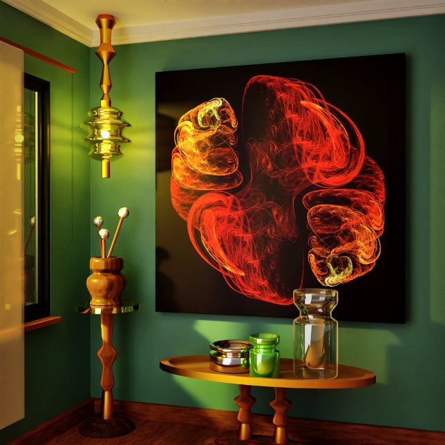 Metamorphosis Abstract Art Wrapped Canvas Print (Metamorphosis Abstract Art Wrapped Canvas Print)