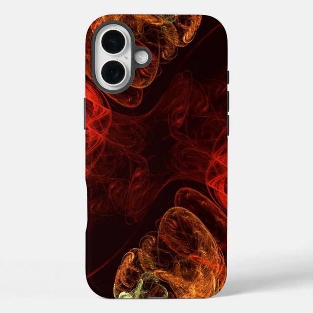 Metamorphosis Energy Modern Abstract Fractal Art Case-Mate iPhone Case (Back)