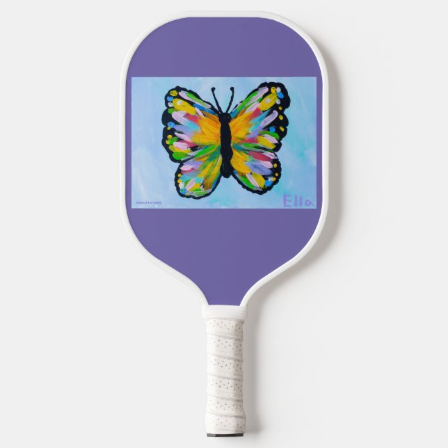 Metamorphosis - Kids Art for CHOC Pickleball Paddle (Front)