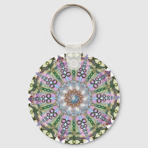Metamorphosis Mandala Key Ring