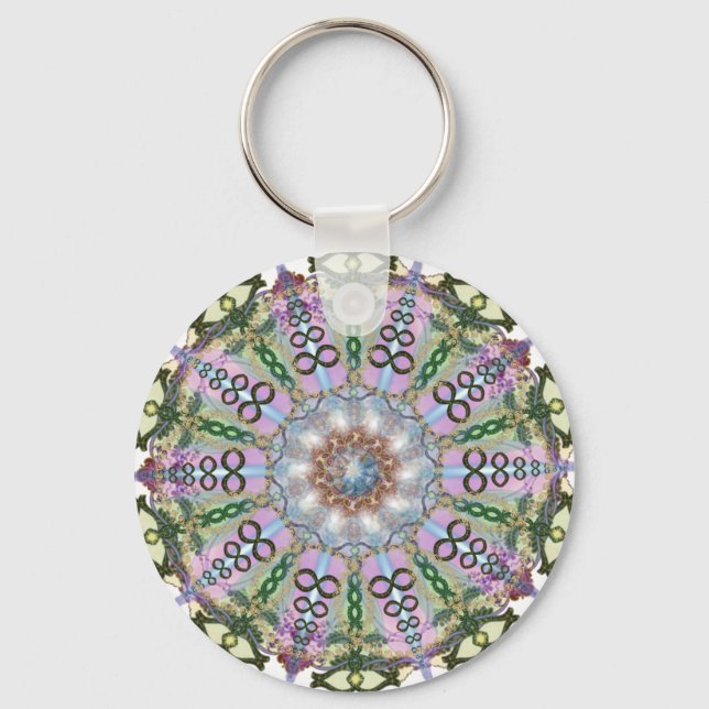Metamorphosis Mandala Key Ring (Front)