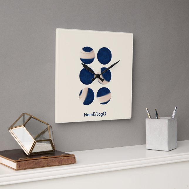 metaphor_10_relations_1 square wall clock (Office)