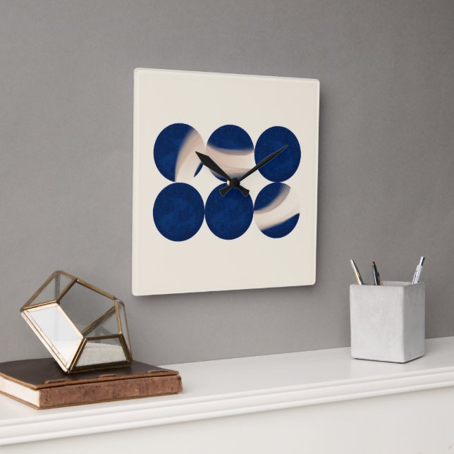 metaphor_11_relations_2 square wall clock (Office)