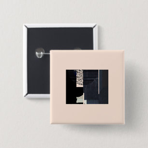metaphor_14_intersections_2 15 cm square badge