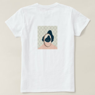metaphor_15_a girl in the mirror t-shirt