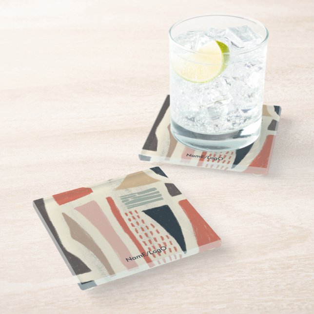 metaphor_16_a colour of delight glass coaster (Angled)