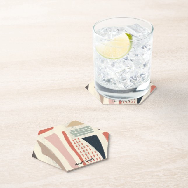 metaphor_16_a colour of delight paper coaster (Insitu)