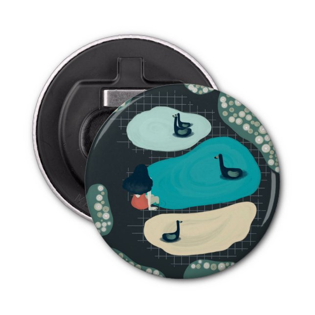 metaphor_17_a girl in the tarn bottle opener (Front)