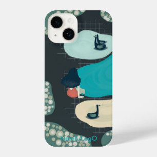 metaphor_17_a girl in the tarn iPhone case
