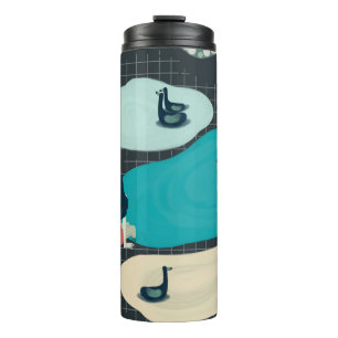 metaphor_17_a girl in the tarn thermal tumbler