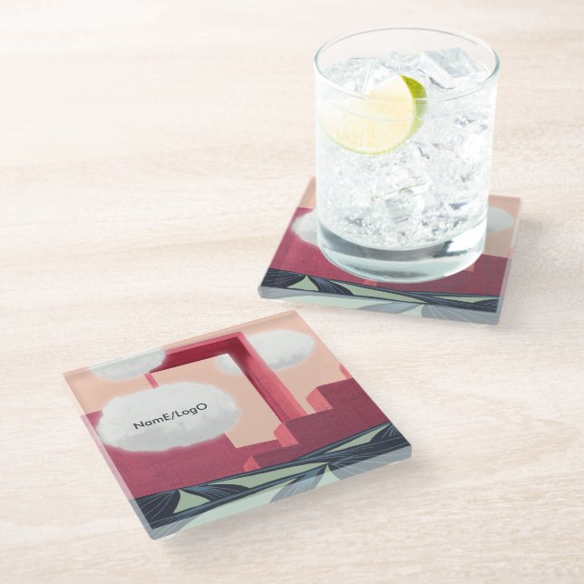 metaphor_18_one midsummer_1 glass coaster (Angled)