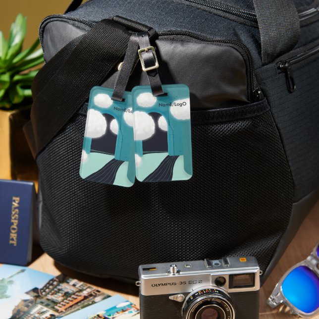 metaphor_19_one midsummer_2 luggage tag (Front & Back)