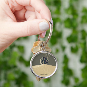 metaphor_20_a moonlit hill_1 key ring