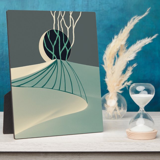 metaphor_21_a moonlit hill_2 plaque (Side)