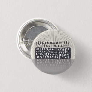 metaphor_2_reflection 3 cm round badge
