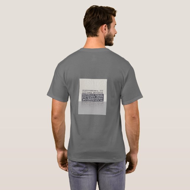 metaphor_2_reflection t-shirt (Back Full)