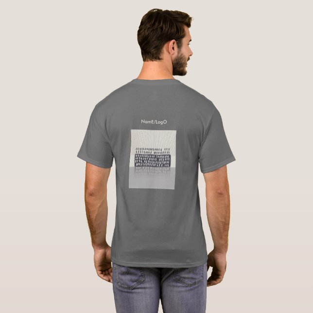 metaphor_2_reflection t-shirt (Back Full)