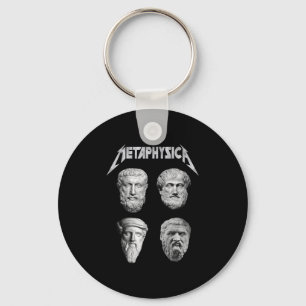 Metaphysica Socrates Plato Aristotle Philosopher M Key Ring