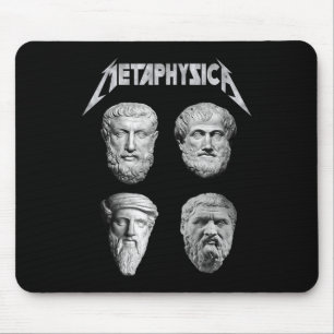 Metaphysica Socrates Plato Aristotle Philosopher M Mouse Mat
