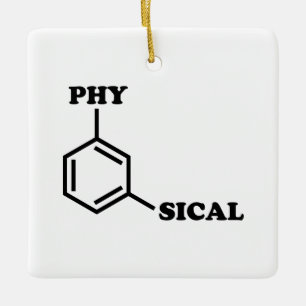 Metaphysical Humor Ceramic Ornament