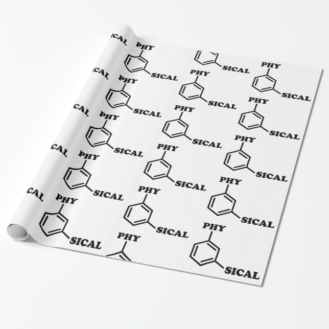  Metaphysical Humour Wrapping Paper (Unrolled)