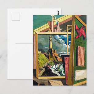 Metaphysical Interior 1917 Giorgio de Chirico Postcard