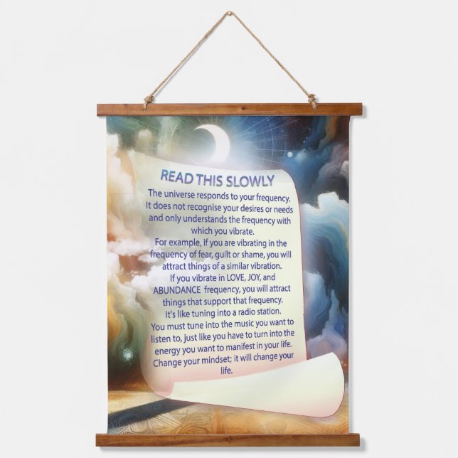 Metaphysical Timeless Spiritual Fantasy Themes Hanging Tapestry (Front)