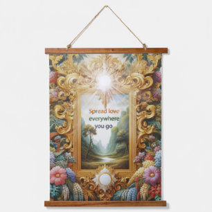 Metaphysical Timeless Spiritual Fantasy Themes Hanging Tapestry