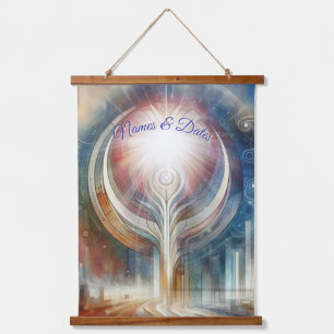 Metaphysical Timeless Spiritual Fantasy Themes Hanging Tapestry