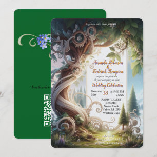 Metaphysical Timeless Spiritual Fantasy Themes Invitation