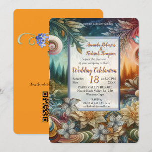 Metaphysical Timeless Spiritual Fantasy Themes Invitation