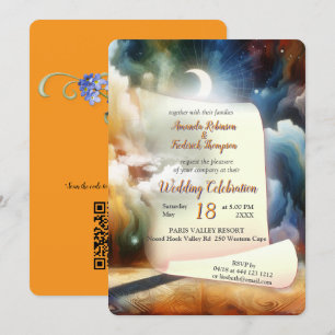 Metaphysical Timeless Spiritual Fantasy Themes Invitation