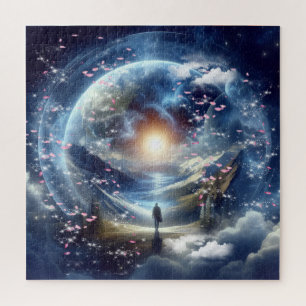 Metaphysical Timeless Spiritual Fantasy Themes Jigsaw Puzzle