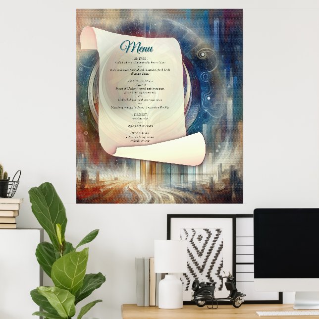 Metaphysical Timeless Spiritual Fantasy Themes Poster (Home Office)