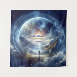 Metaphysical Timeless Spiritual Fantasy Themes Tapestry