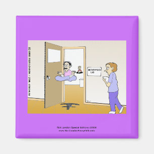 Metaphysics Lab Classic Cartoon Fridge Magnet