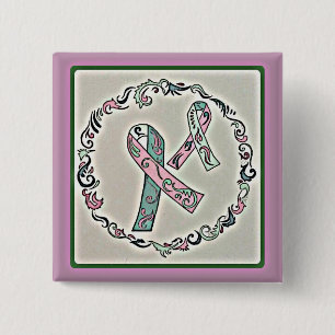 Metastatic Breast Cancer 2 15 Cm Square Badge