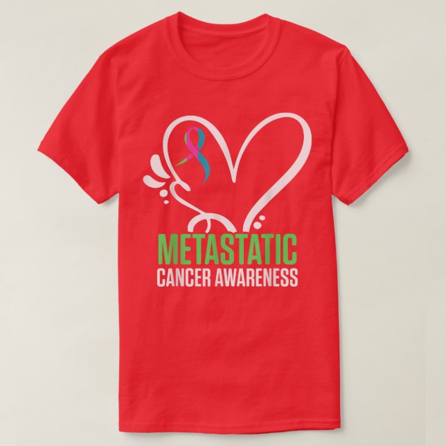 Metastatic Breast Cancer Awareness Future US Warri T-Shirt (Design Front)