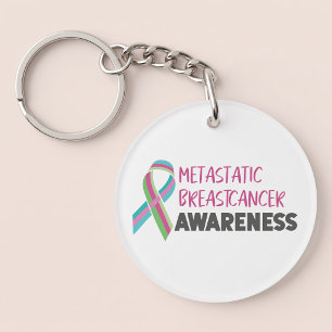 Metastatic Breast Cancer Awareness Key Ring