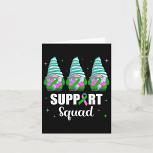 Metastatic Breast Cancer Awareness Shirt Gnome Sup Card