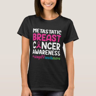 Metastatic Breast Cancer Awareness T-Shirt