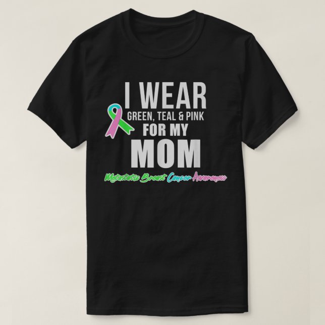 Metastatic Breast Cancer Shirt for Mum Cancer Awar (Design Front)