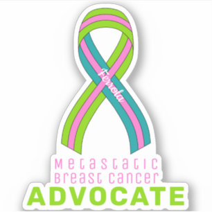 Metastatic Breast Cancer  Vinyl Sticker